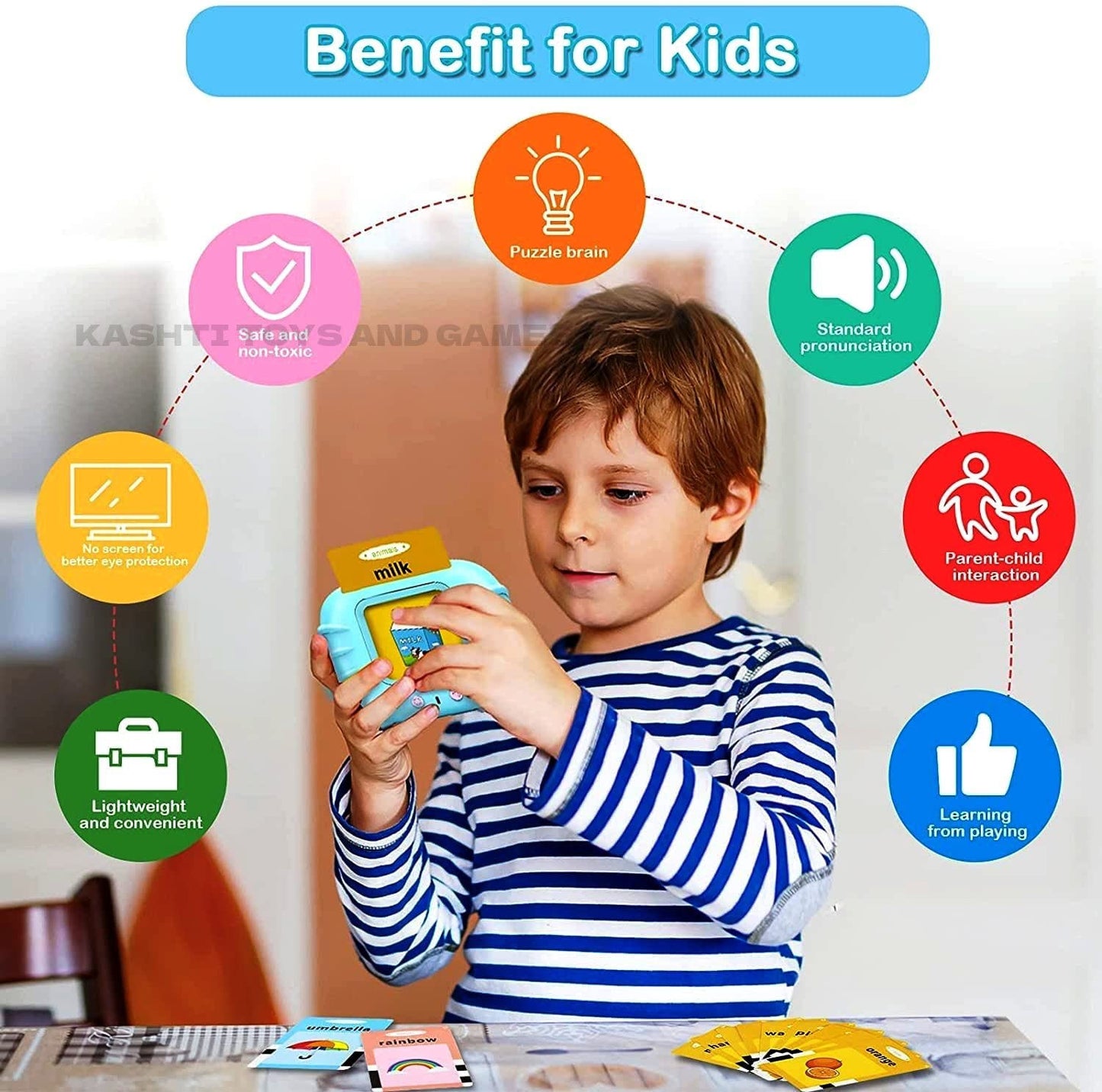 Talking Flash Cards Learning Toy