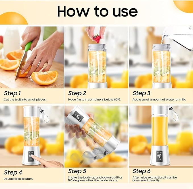 NIVARA | Portable blender Bottle