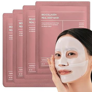 BIO COLLAGEN FACE MASK (Pack of 4)