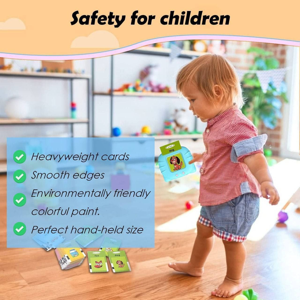Talking Flash Cards Learning Toy