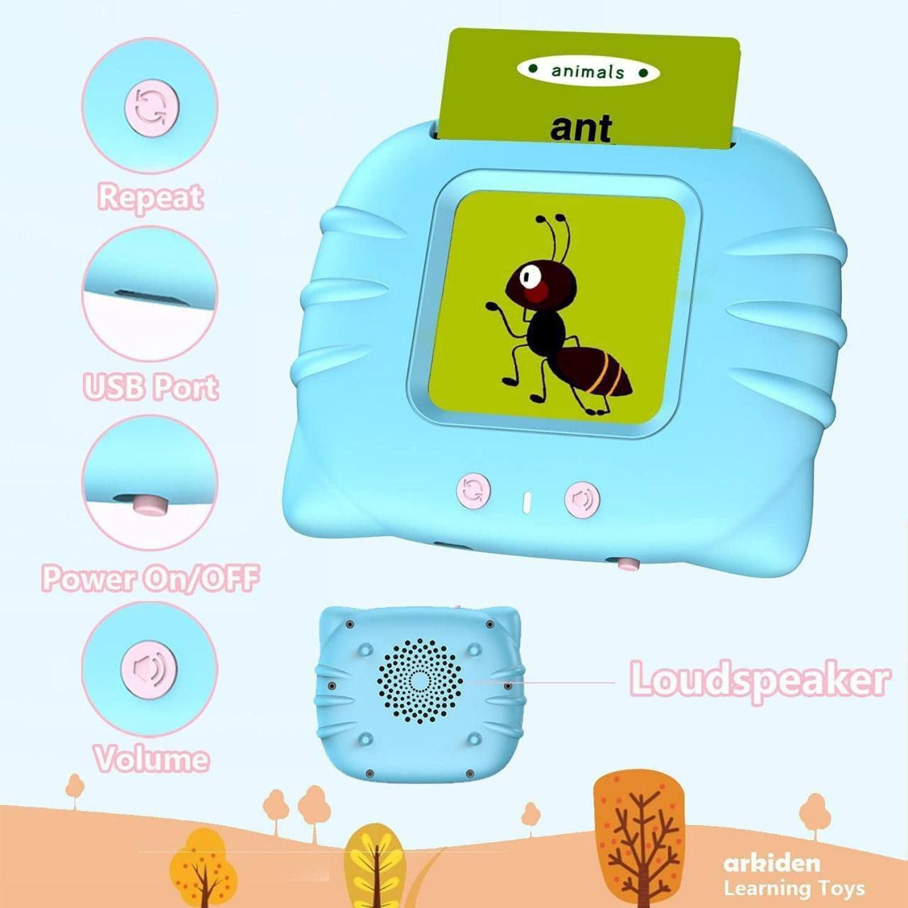 Talking Flash Cards Learning Toy