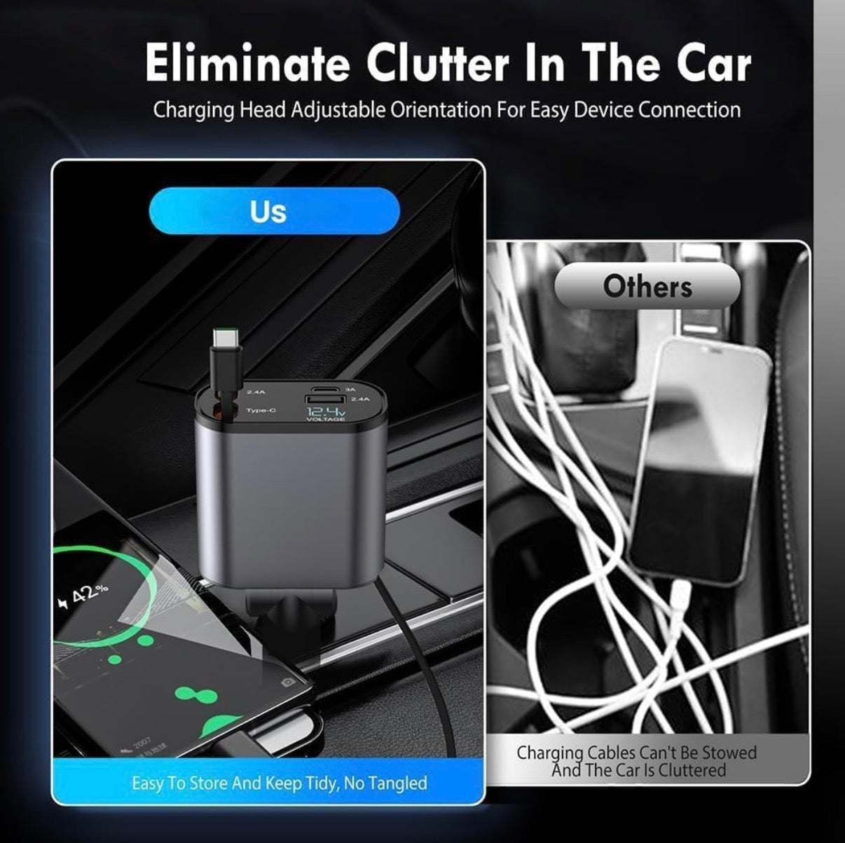 4 in 1 Car Charger